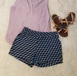 J. Crew boardwalk pull on shorts size4